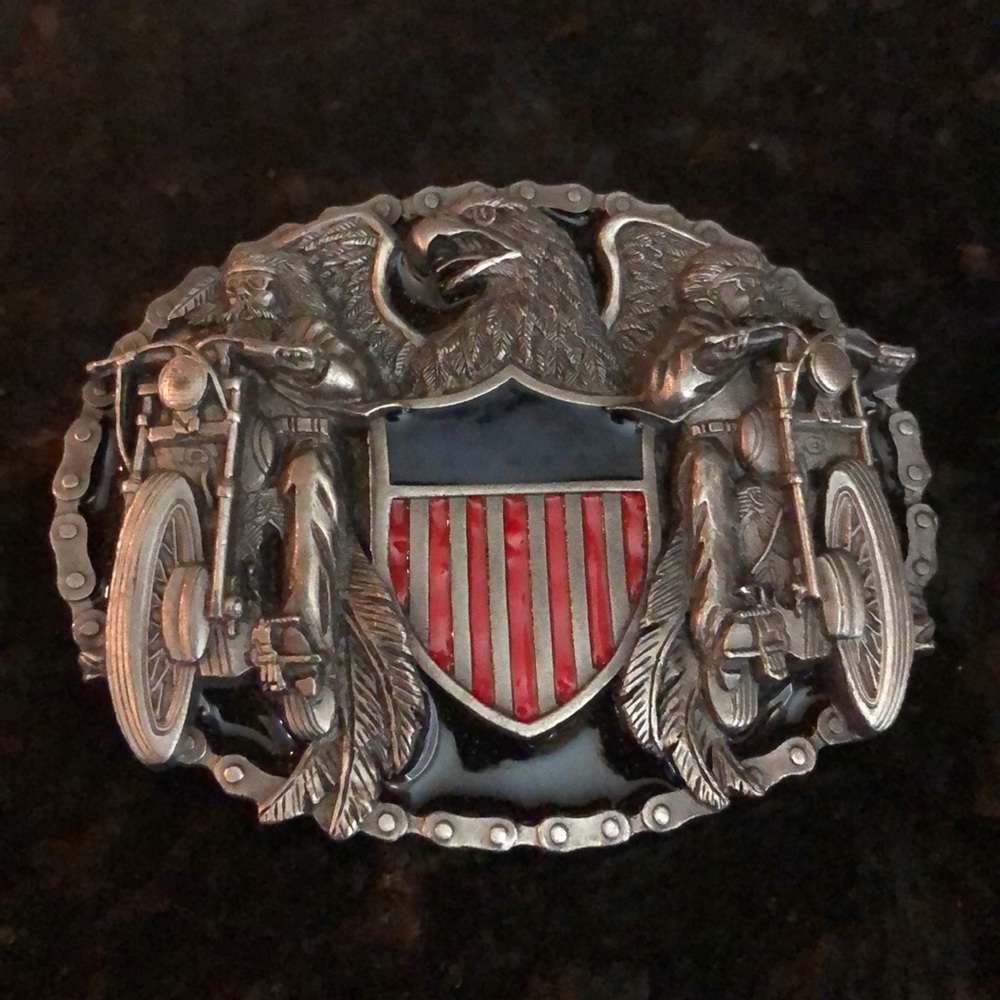 Siskiyou Eagle / Motorcycle Belt Buckle